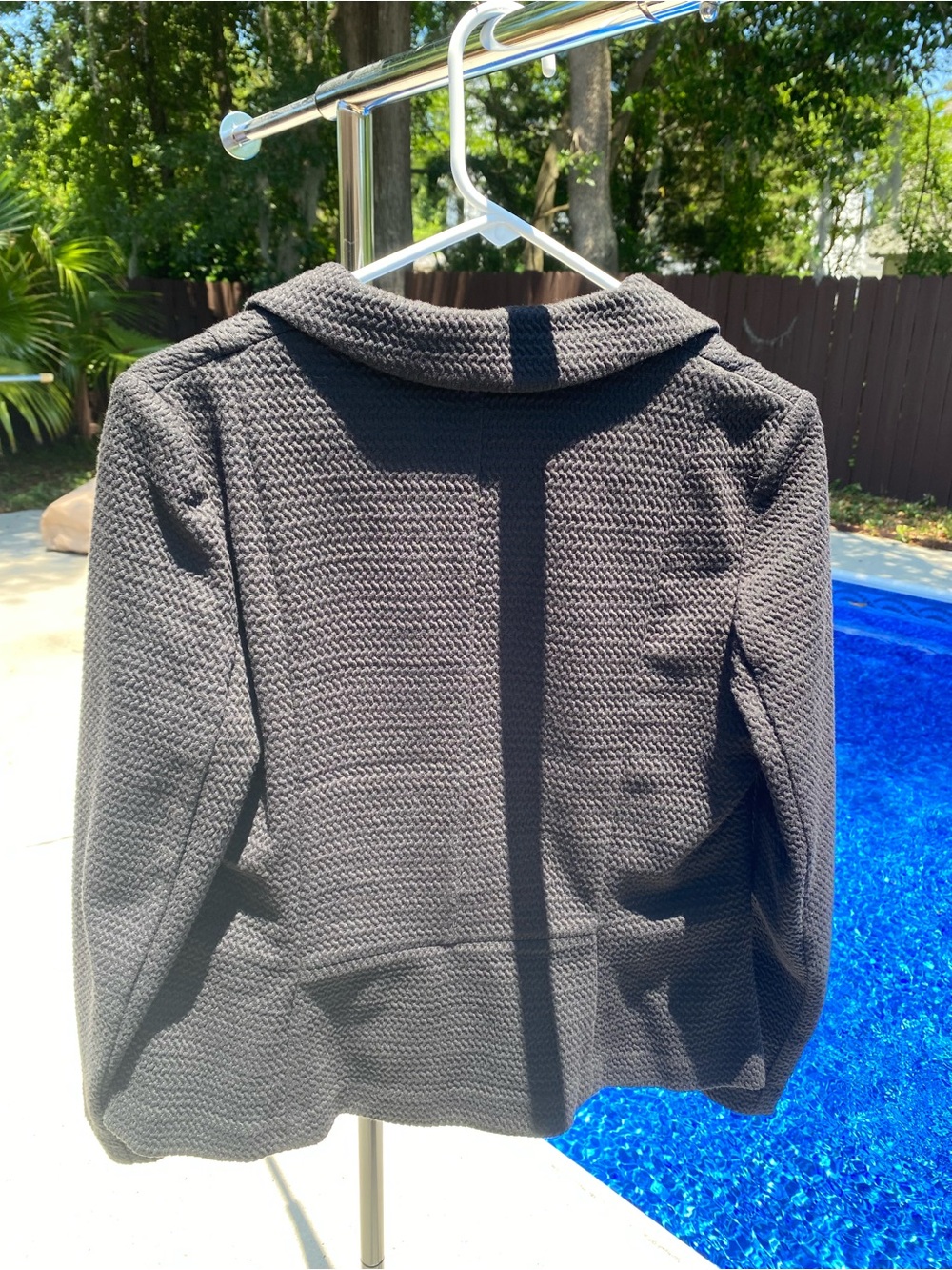 Talbots Outlet Textured Blazer - Picture 2 of 3